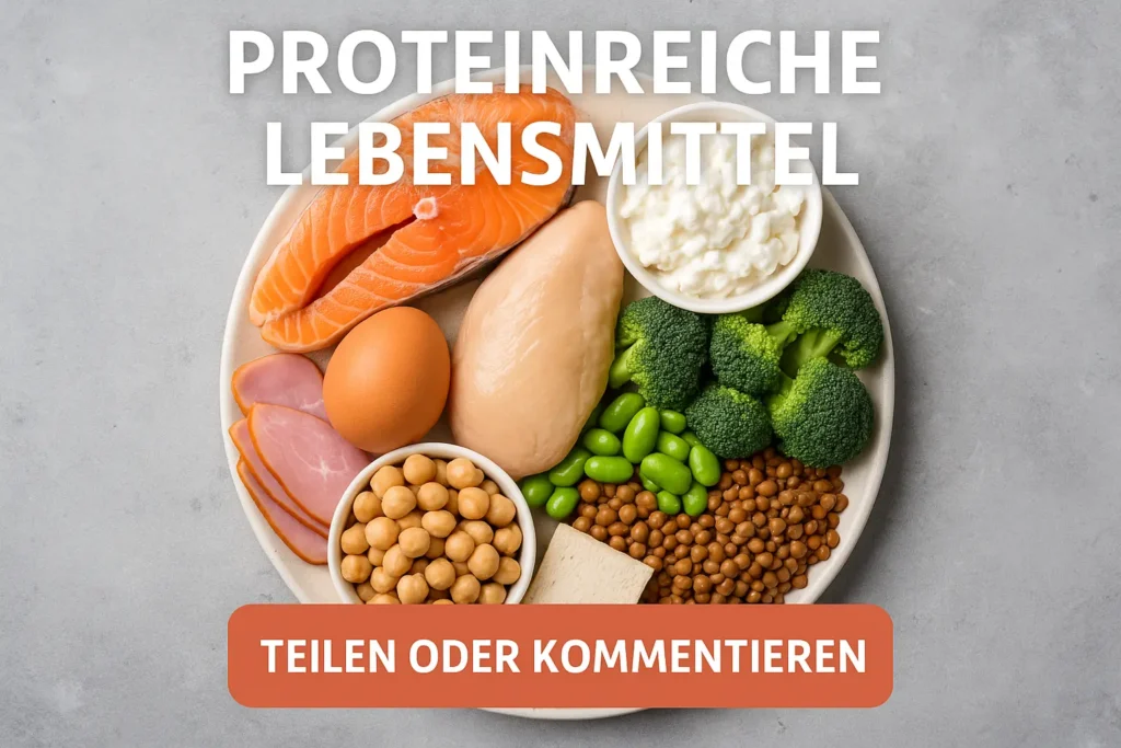 Eiweißreicher Teller