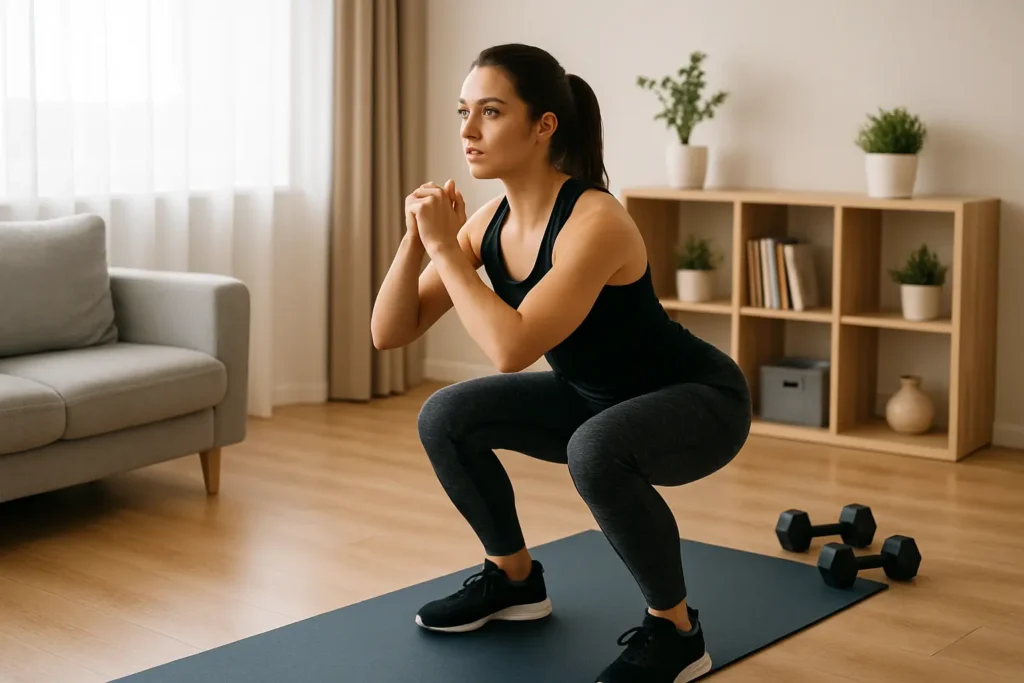 Heimtraining Effiziente Technik
