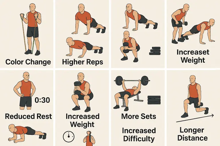 Fitness-Progression: 8 Methoden für Fortschritt im Training